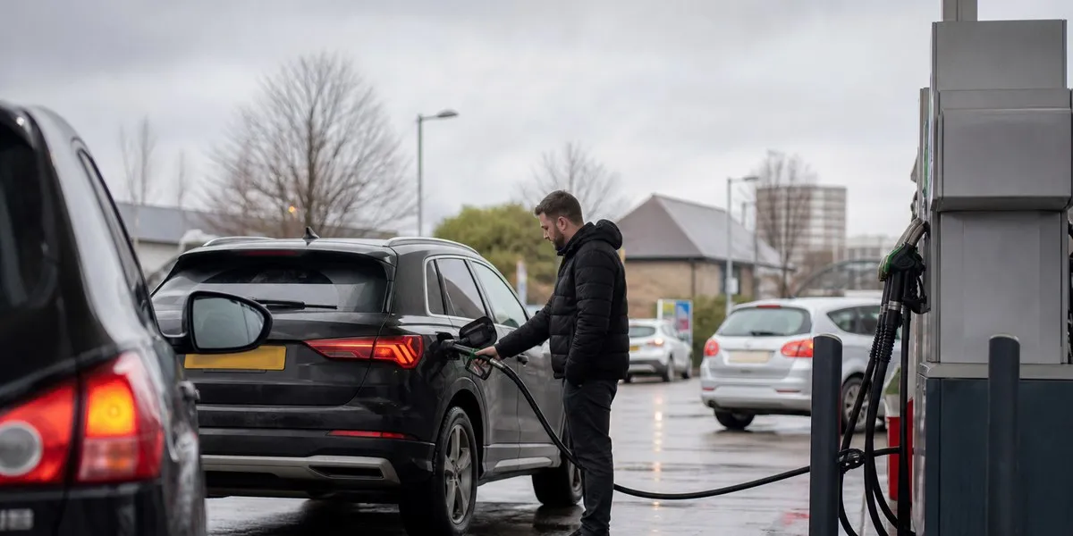 Diesel in Britain rises to a record £2 per litre — The Guardian