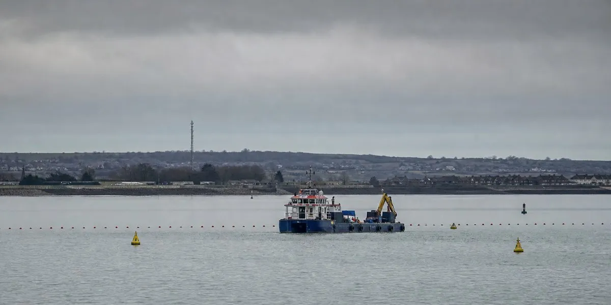 Masts removed from sunken SS Richard Montgomery in Britain — The Guardian