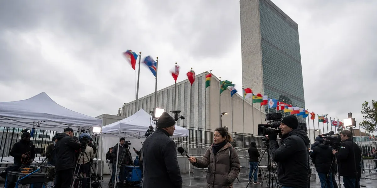 UN media tent in New York closed due to severe weather — The National