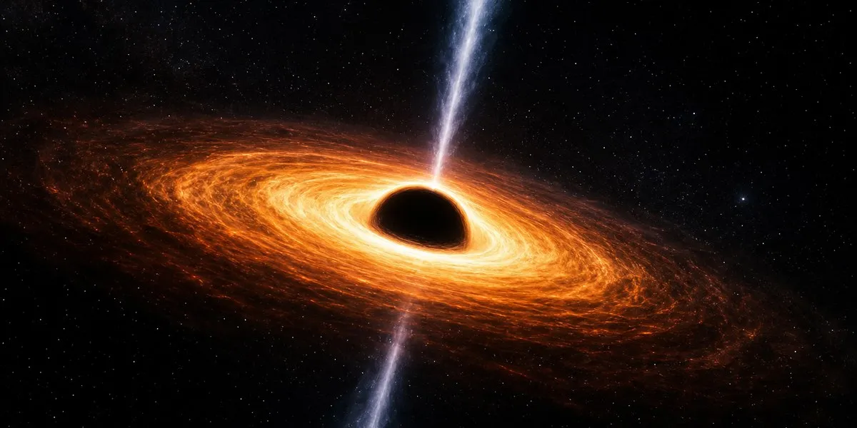 Astronomers identify a common threshold for black hole jet formation — ScienceDaily
