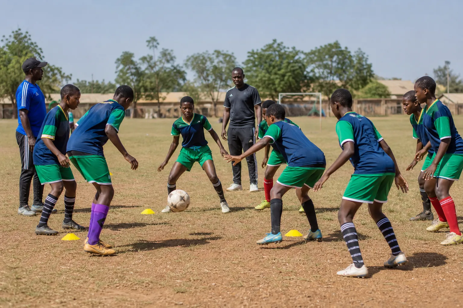 US Embassy launches girls’ soccer program in Ghana