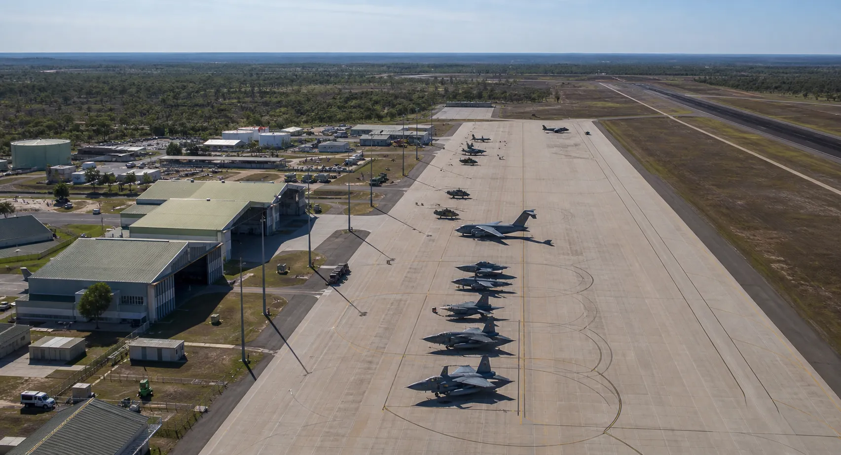 美国曾研究在澳大利亚空军基地建设燃料储存设施的可能性