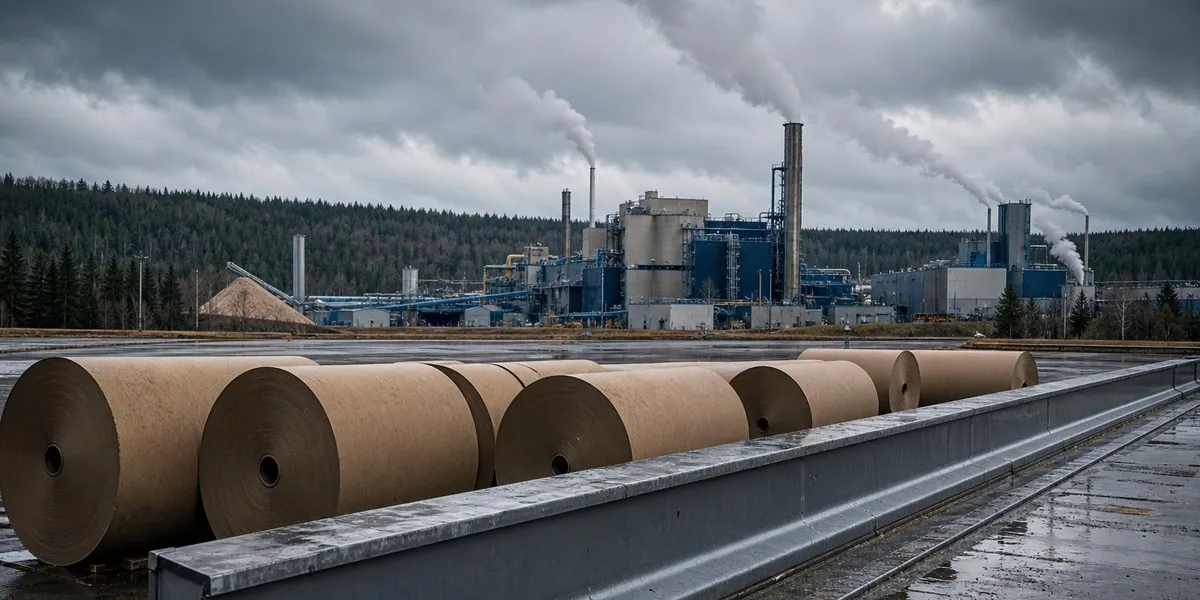 US tariffs halt paper mill in Canada — BBC News