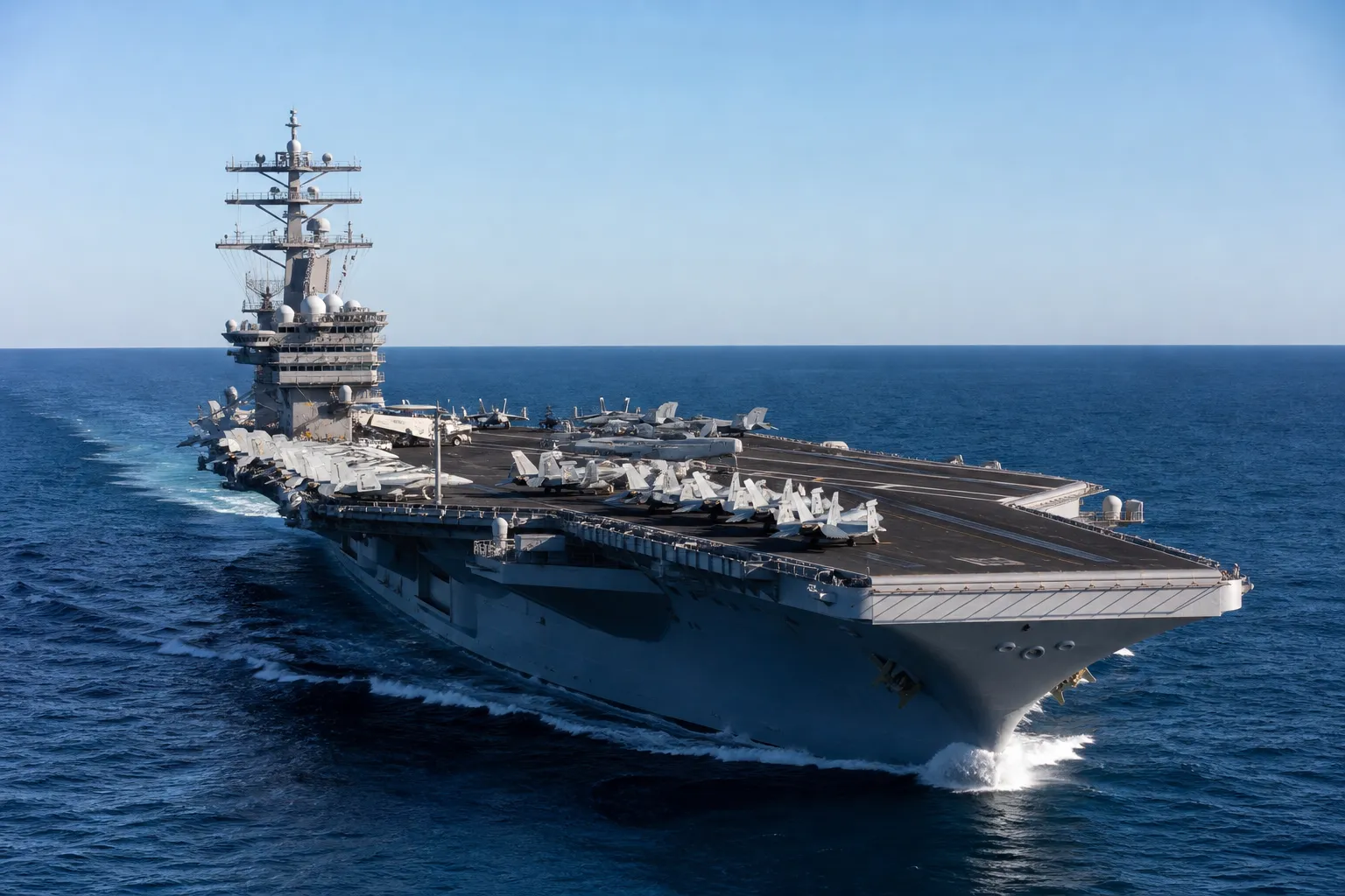 Lotniskowiec USS George Washington przybył na Morze Arabskie