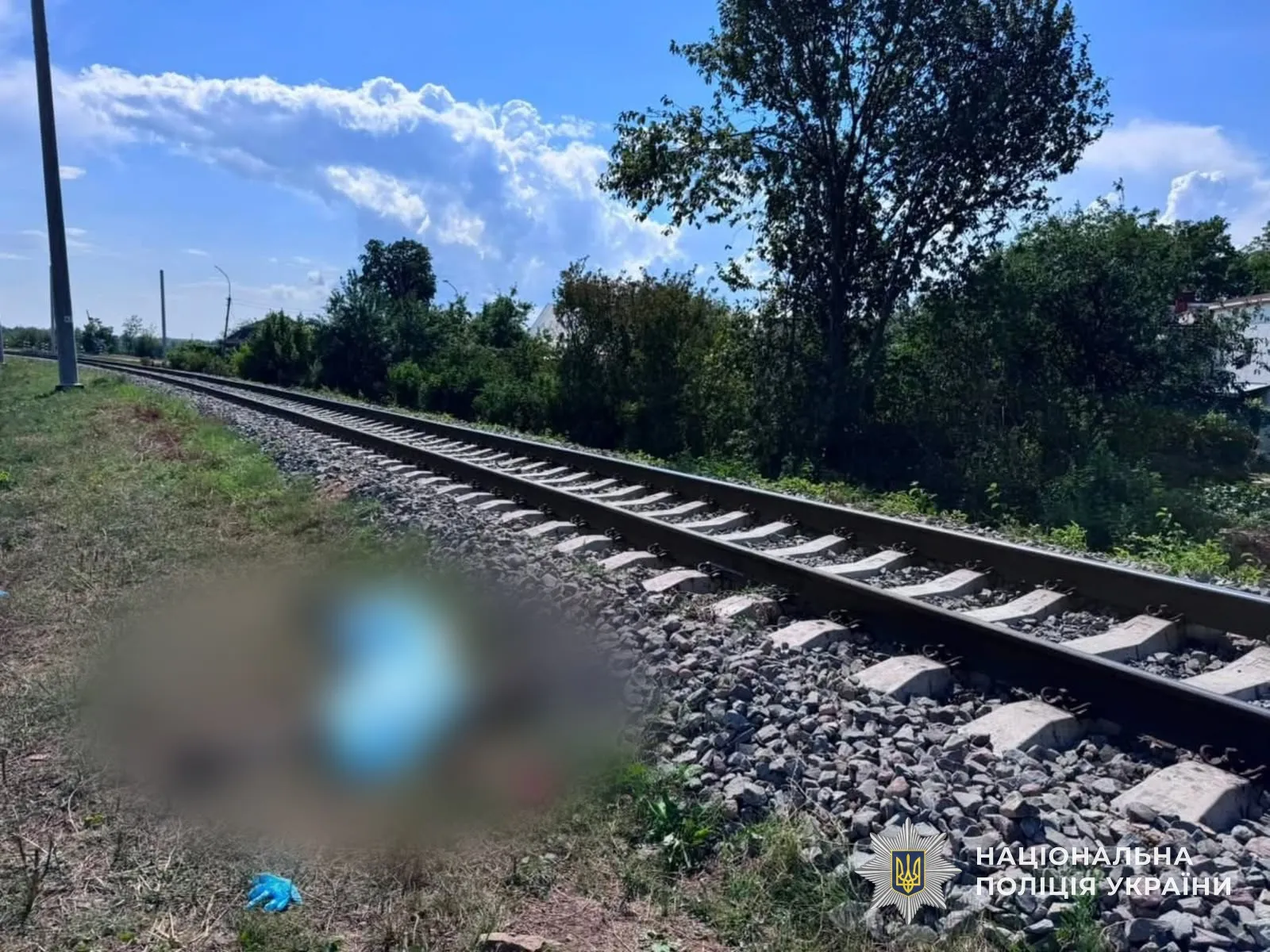 In Transcarpathia, a train struck and killed an unidentified person