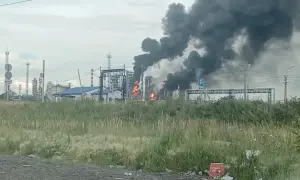 Російські дрони вночі атакували підрозділ ДСНС у Херсоні