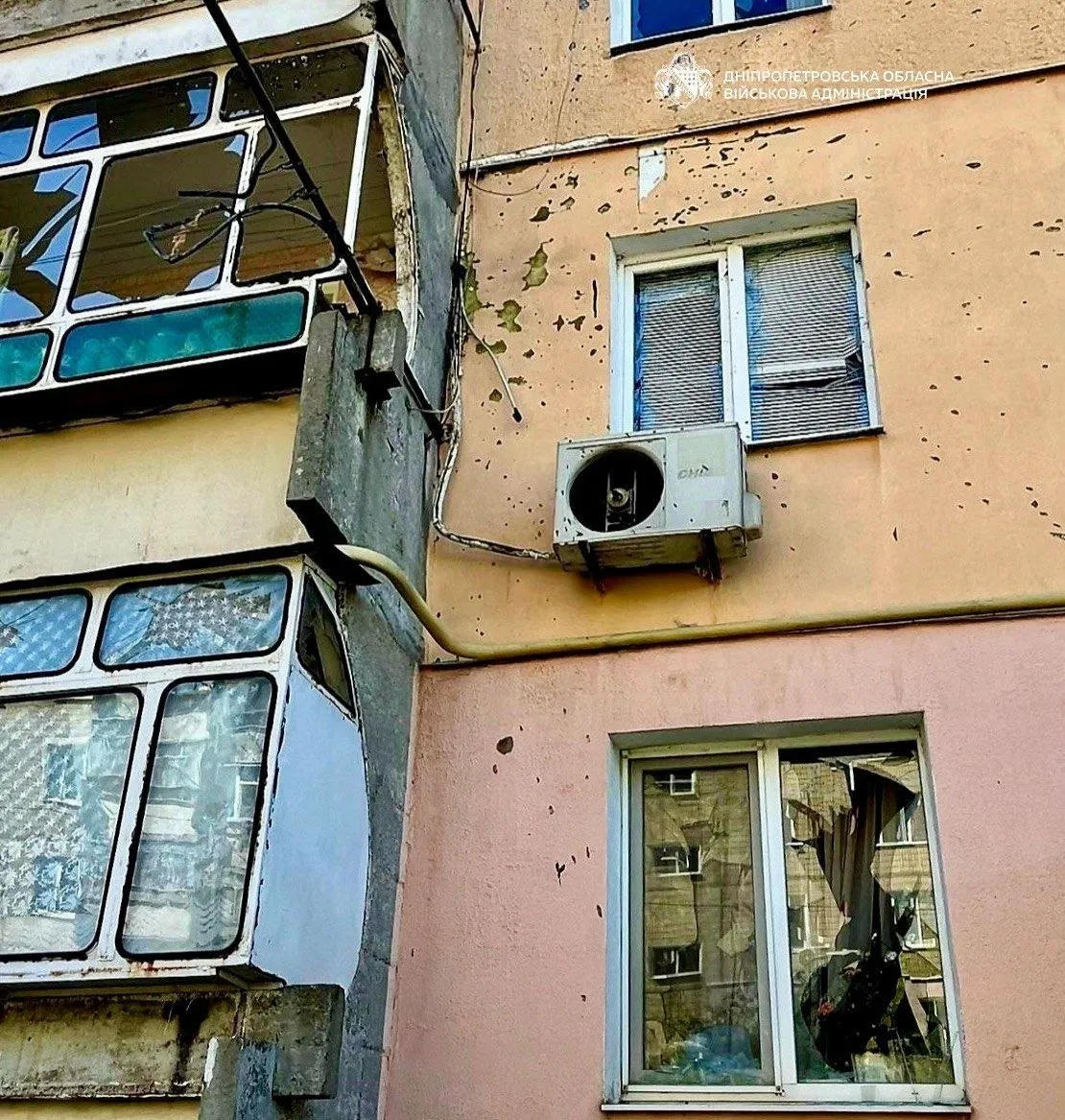 The occupiers launched a massive attack on four districts in the Dnipropetrovsk region; 16 people were wounded