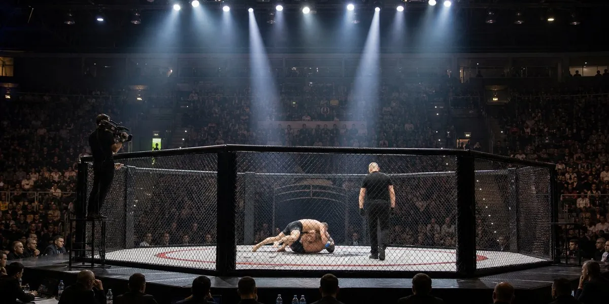 Виталий Якименко защитил пояс KSW в бою с Марчелло Морелли — Interia Sport