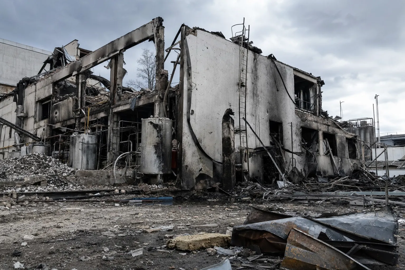 Troops from the aggressor state, the Russian Federation, struck a facility in Pavlohrad with a cruise missile: three people were killed