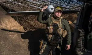 З'явилося відео з моментом прильоту російського дрона по дитсадку в Харкові