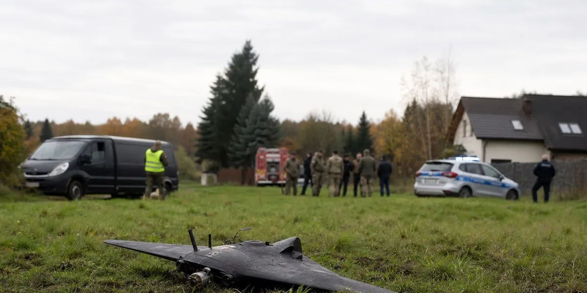 Military drone falls onto private property near Warsaw — RMF24