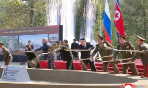 Пам'ятник для героїв: Північна Корея розпочала будівництво меморіалу для солдатів, загиблих у війні в Україні
