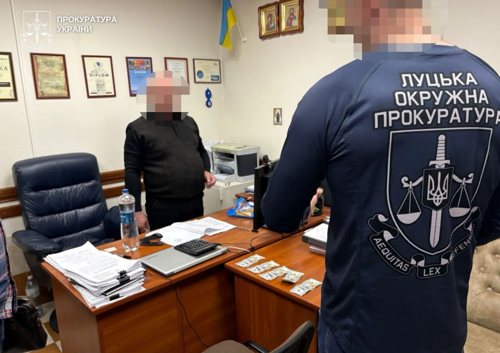 На Волині затримали адвоката після отримання грошей від клієнтки