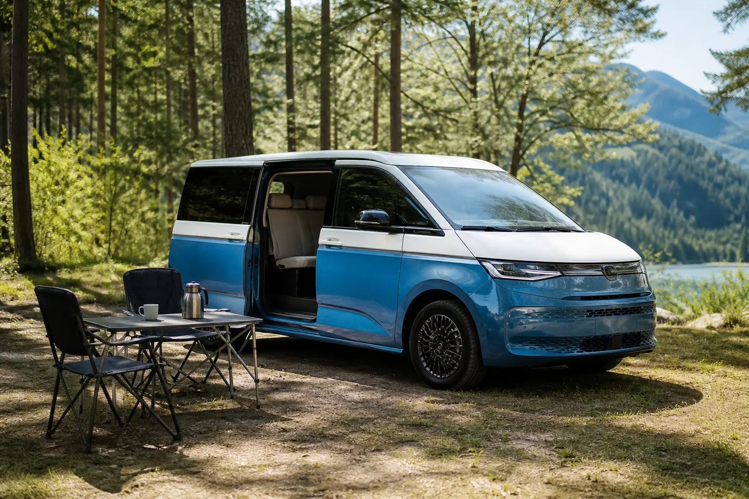 Volkswagen unveils electric camper ID. California Cruise