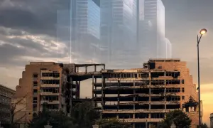 У Нью-Йорку потужний шторм зніс бомбардувальник В-52