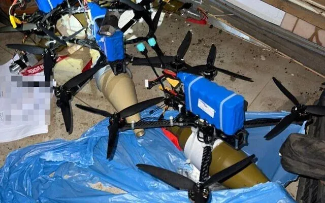 Війська Ізраїлю знайшли арсенал FPV-дронів у південному Лівані