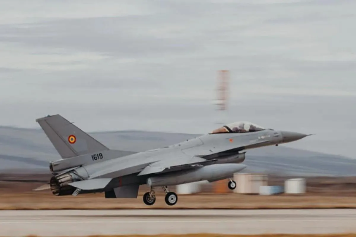 Four NATO fighter jets were scrambled due to a drone over Romania