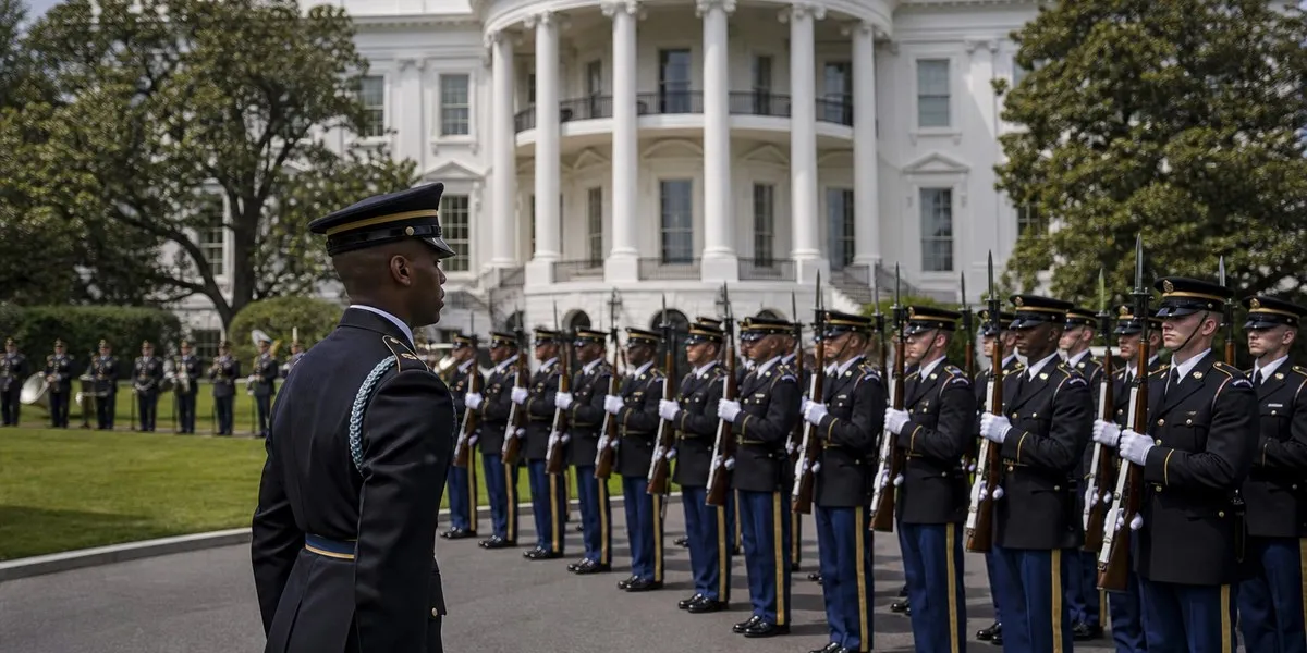 The US prepares a ceremonial welcome for Xi Jinping at the White House