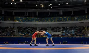 Борчиха Виктория Холуй завоевала серебро чемпионата мира в Астане — Interia Sport