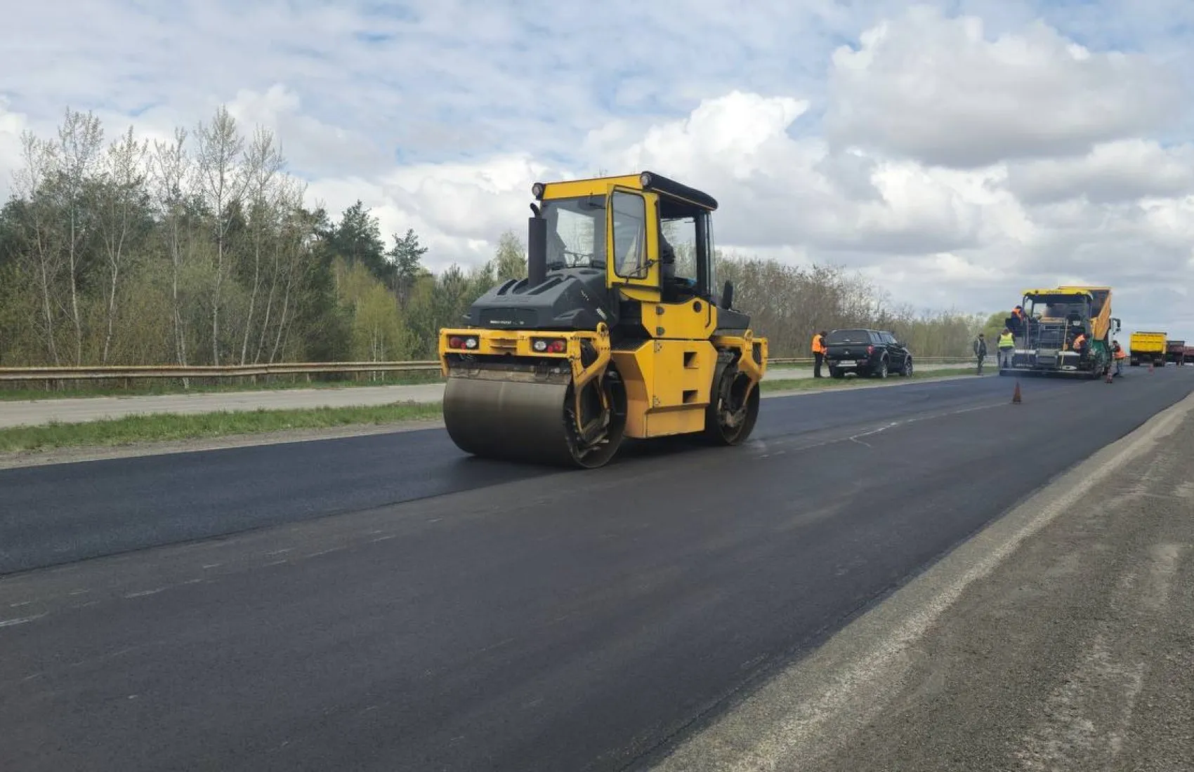 Millions of square meters of roads have been repaired in Ukraine, and work is ongoing