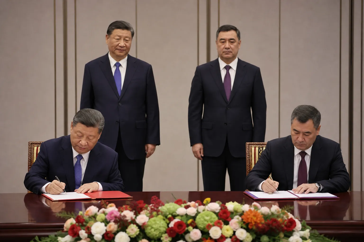 Xi Jinping and Sadyr Japarov sign treaty on permanent good-neighborliness