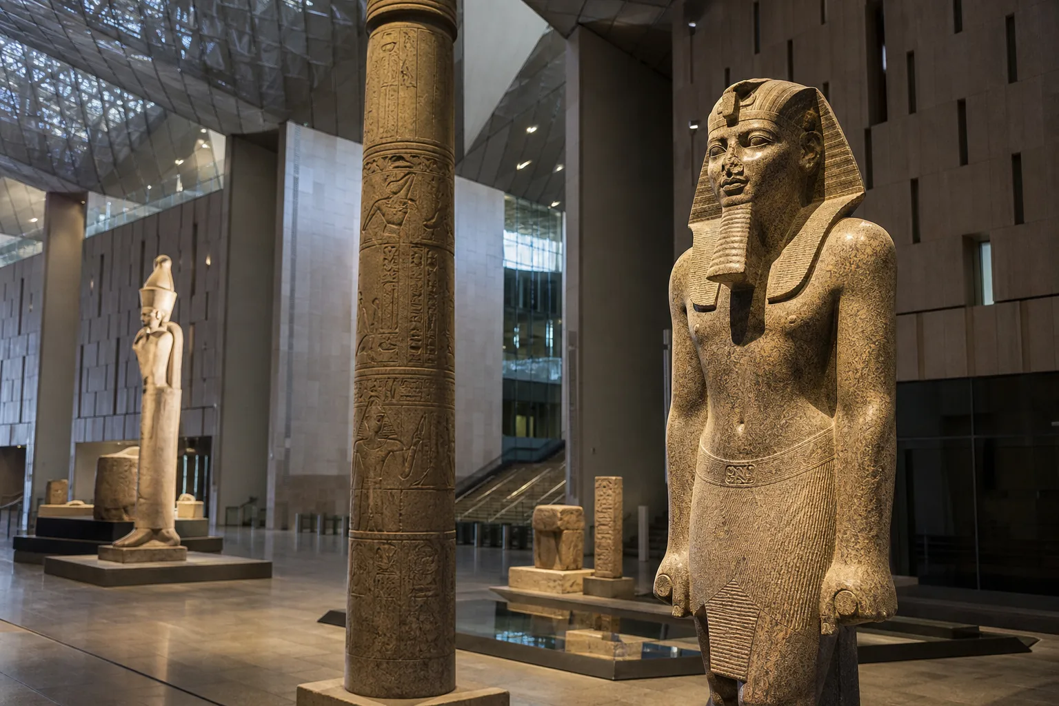 Xi Jinping visits the Grand Egyptian Museum