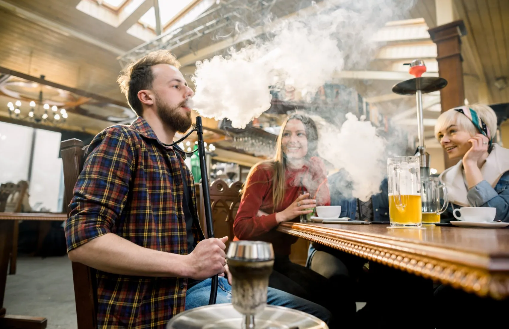 Restaurants in Lviv have been fined millions for serving hookahs