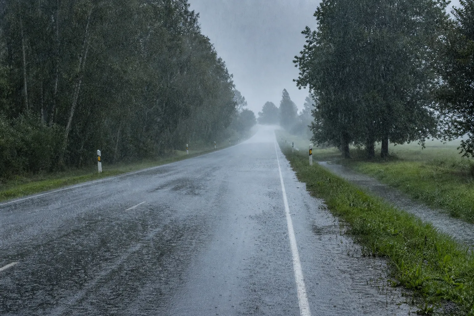 拉脱维亚北部和西部因暴雨发布黄色预警