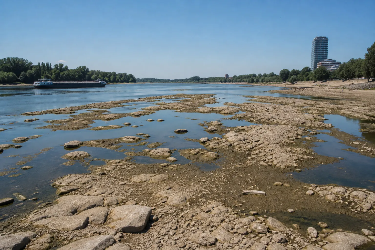Western Europe recorded its hottest June and July on record