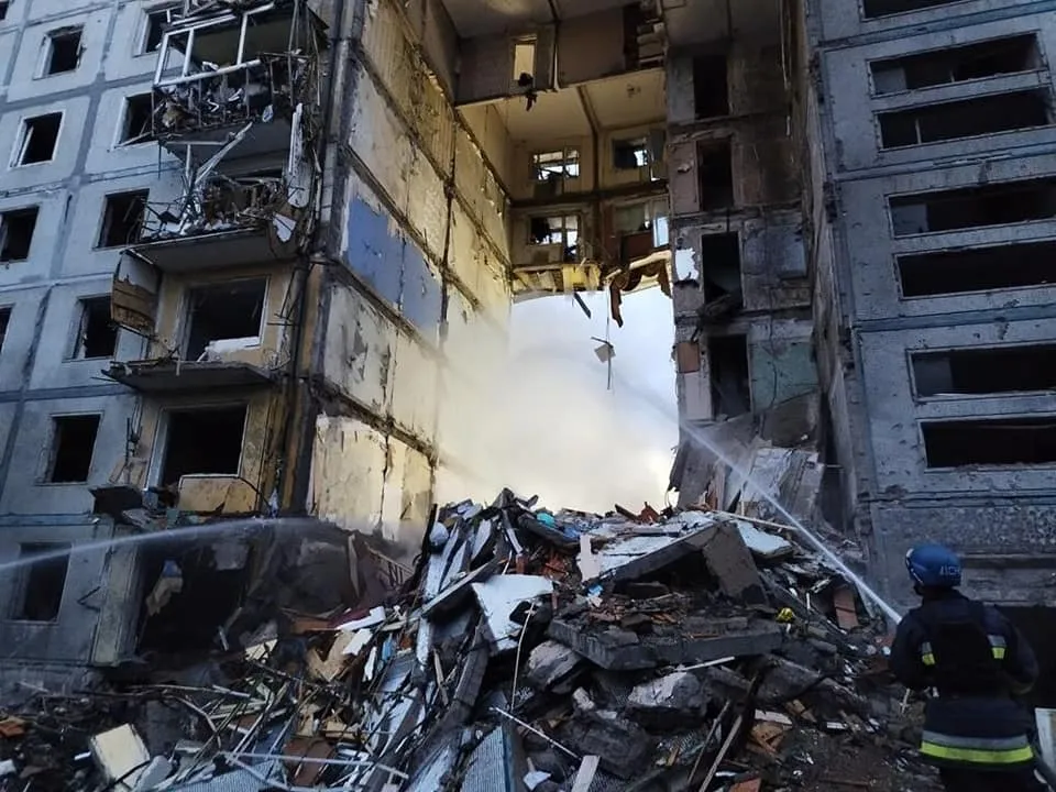A woman and a child were injured as a result of Russian shelling of the Zaporizhzhia district