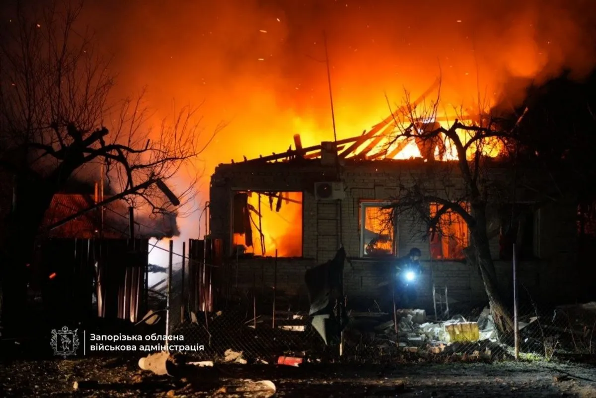РФ тричі атакувала Запоріжжя, є загибла та поранені