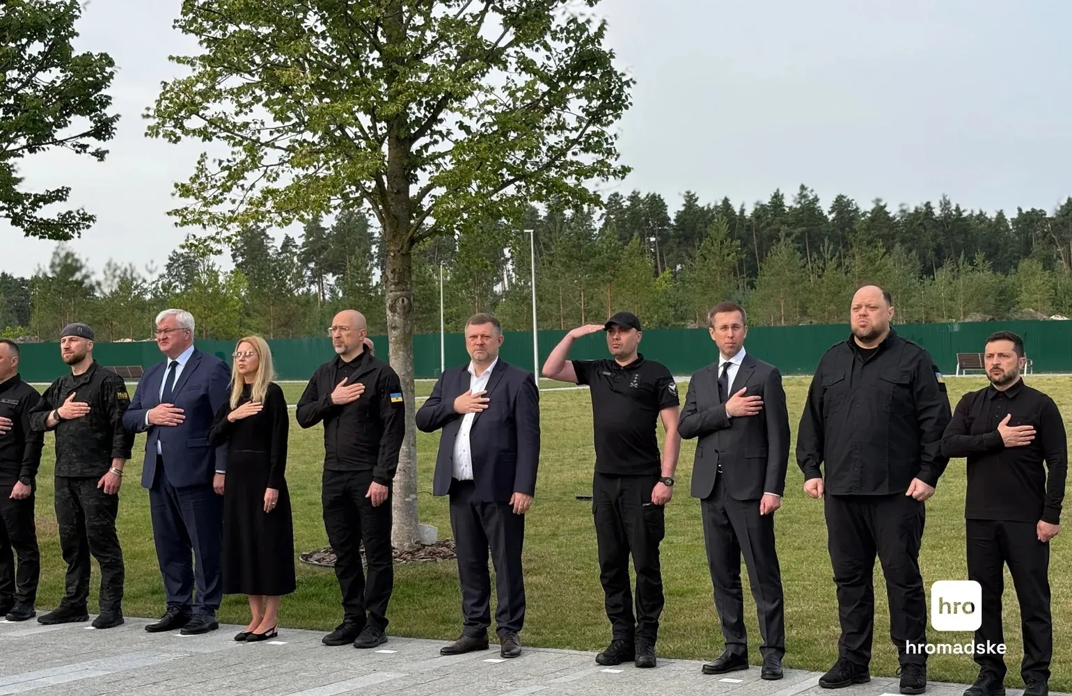 Yevhen Konovalets was reburied at the National Military Memorial Cemetery