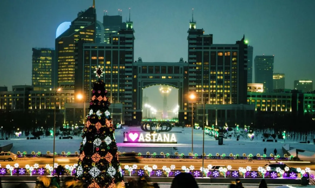 Різдво увірвалося на простори Казахстану
