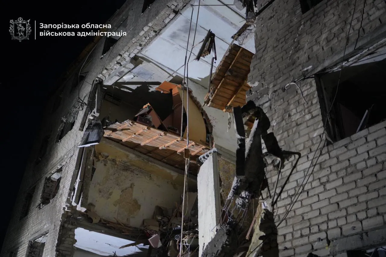 рф вдарила по Запоріжжю, серед поранених — діти