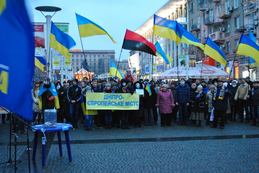 В Днепре сняли фильм-интервью о местном Майдане