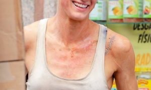 Фото: Маккензи Дэвис на съемочной площадке шестого «Терминатора»