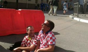 Фаны из Хорватии стали мемом после фото в российской яме