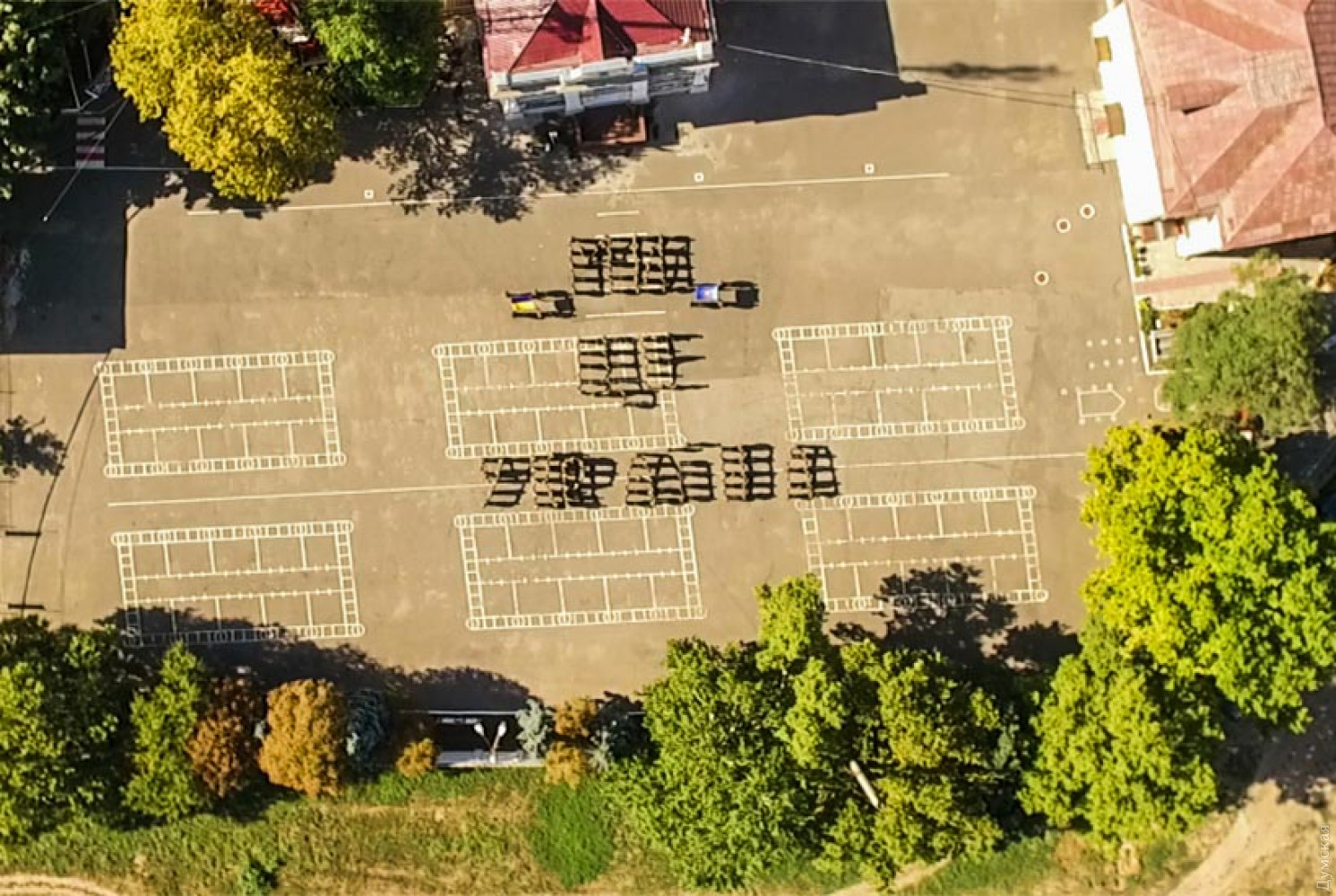 Фото, відео: одеські нацгвардійці придумали новий патріотичний challenge