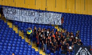 Фото: ультрас «Шахтера» жестко пошутили насчет Кобзона и Захарченко