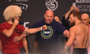 Видео: российский спортсмен в США устроил массовую драку после боя