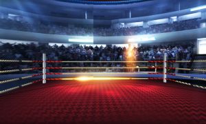 Видео: украинский и американский боксеры устроили яркую дуэль взглядов