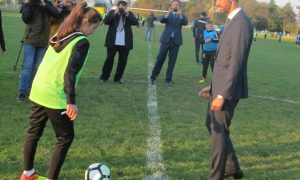 Фото, видео: в Тернополе открыли спортивную школу мадридского «Реала»