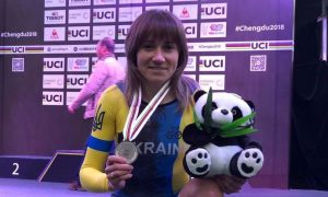 Украинка стала серебряной призеркой чемпионата мира по велоспорту