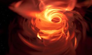 Видео: ученые создали трехмерную модель сверхмассивной черной дыры