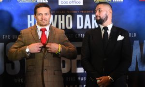 Бой Александра Усика с Тони Белью покажут на больших экранах