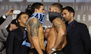 Букмекеры назвали фаворита поединка Усик - Беллью