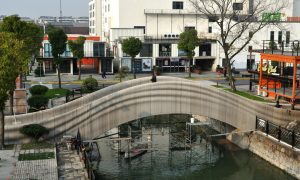 Фото: в Китае напечатали уникальный мост