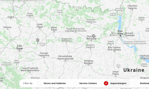 Карта размещения Tesla Supercharger: в Украине появятся знаменитые станции зарядки электрокаров