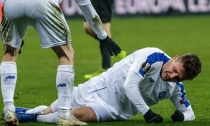 Фото: обнародованы подробности тяжелой травмы полузащитника «Динамо»