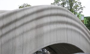 Фото: в Китае напечатали на 3D-принтере самый длинный в мире пешеходный мост